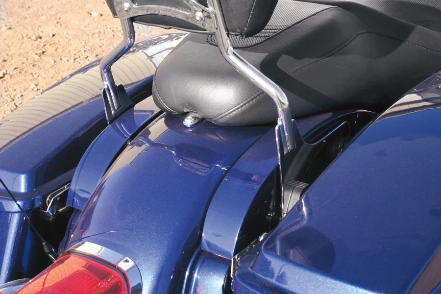 Klock Werks Saddlebag Upper Covers - Smooth KWS-01-0004 - Back View