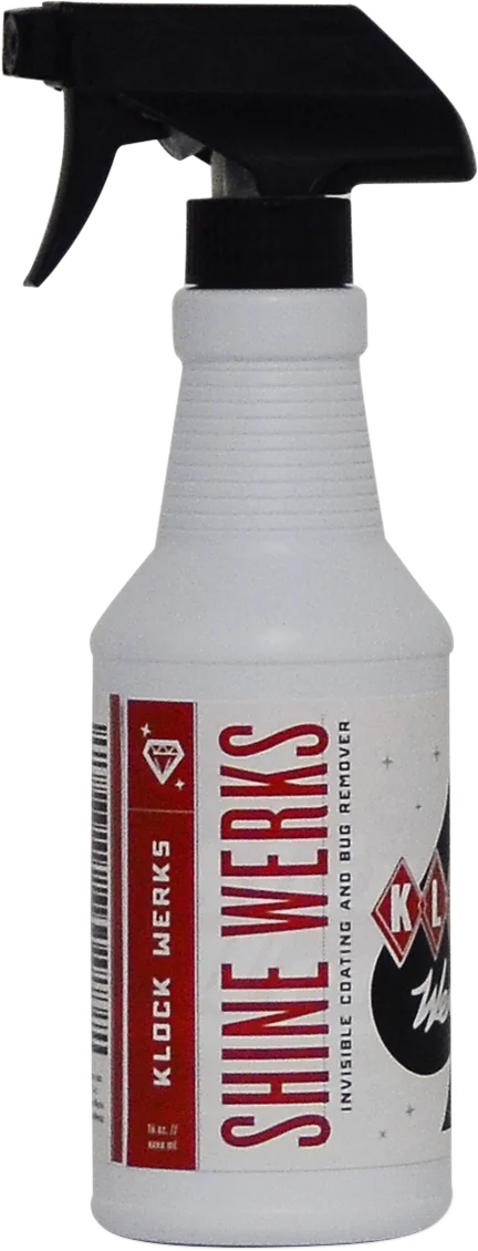 Klock Werks Shine Werks Cleaner - 1 U.S. gal. KWK-SHINE-GAL - Side View