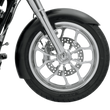 Load image into Gallery viewer, Klock Werks Slicer Fender Kit - w/ Chrome Blocks - Steel - 19" KWF-03-0017 - Side View