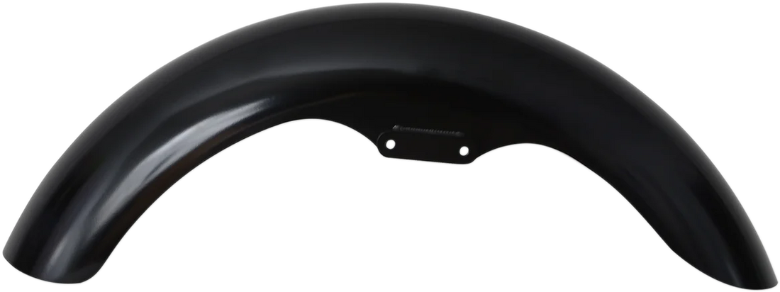 Klock Werks Slicer Front Fender - Black - Steel - 16"-19" KWF-04-0460 - Side View