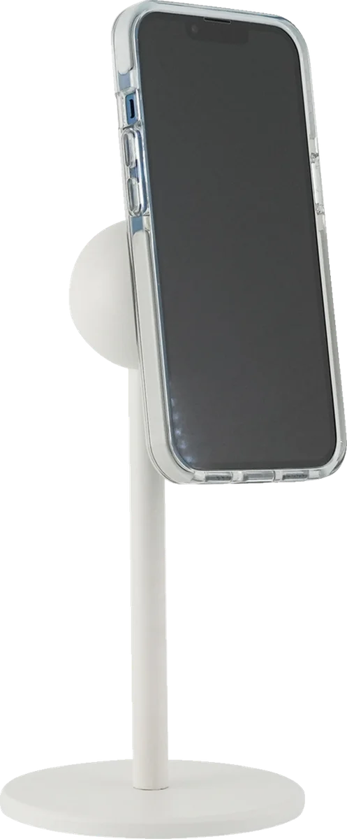 Klock Werks Stand - iOmounts™ - Mini - White KWD-MINI-WHT - Installation View