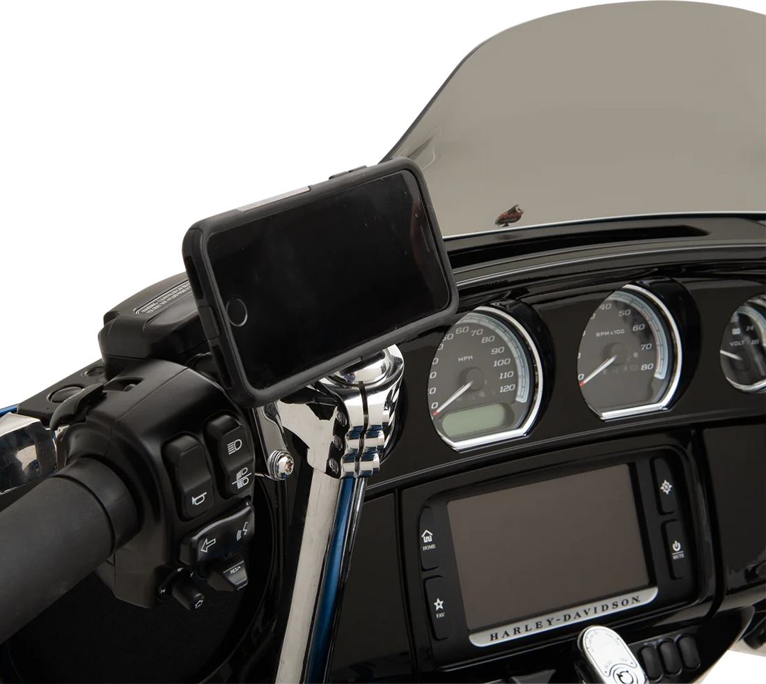 Klock Werks Switch Mount - iOmount™ - Chrome KWD-01-0380 - Installation View