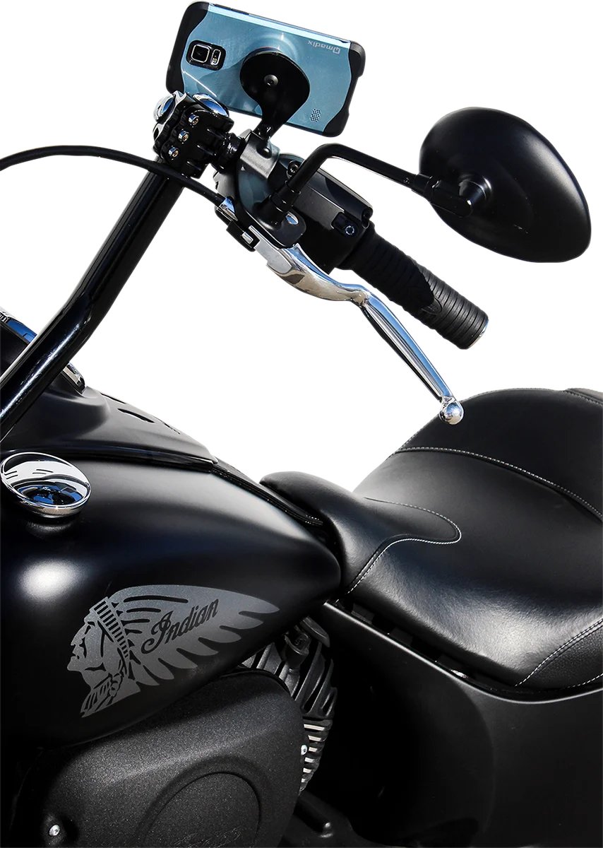 Klock Werks Switch Mount - iOmount™ - Indian - Black KWD-04-0384 - Back View