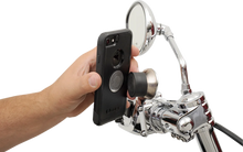 Load image into Gallery viewer, Klock Werks Switch Mount - iOmount™ - Victory - Chrome KWD-04-0382 - Side View