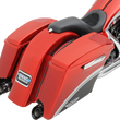Load image into Gallery viewer, Klock Werks The One Rear Fender - Frenched - Black - Steel KWF-01-0304 - Back View
