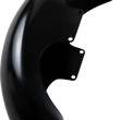 Load image into Gallery viewer, Klock Werks Thickster Fender Kit - Steel - Black - 16"-19" KWF-01-0110 - Side View
