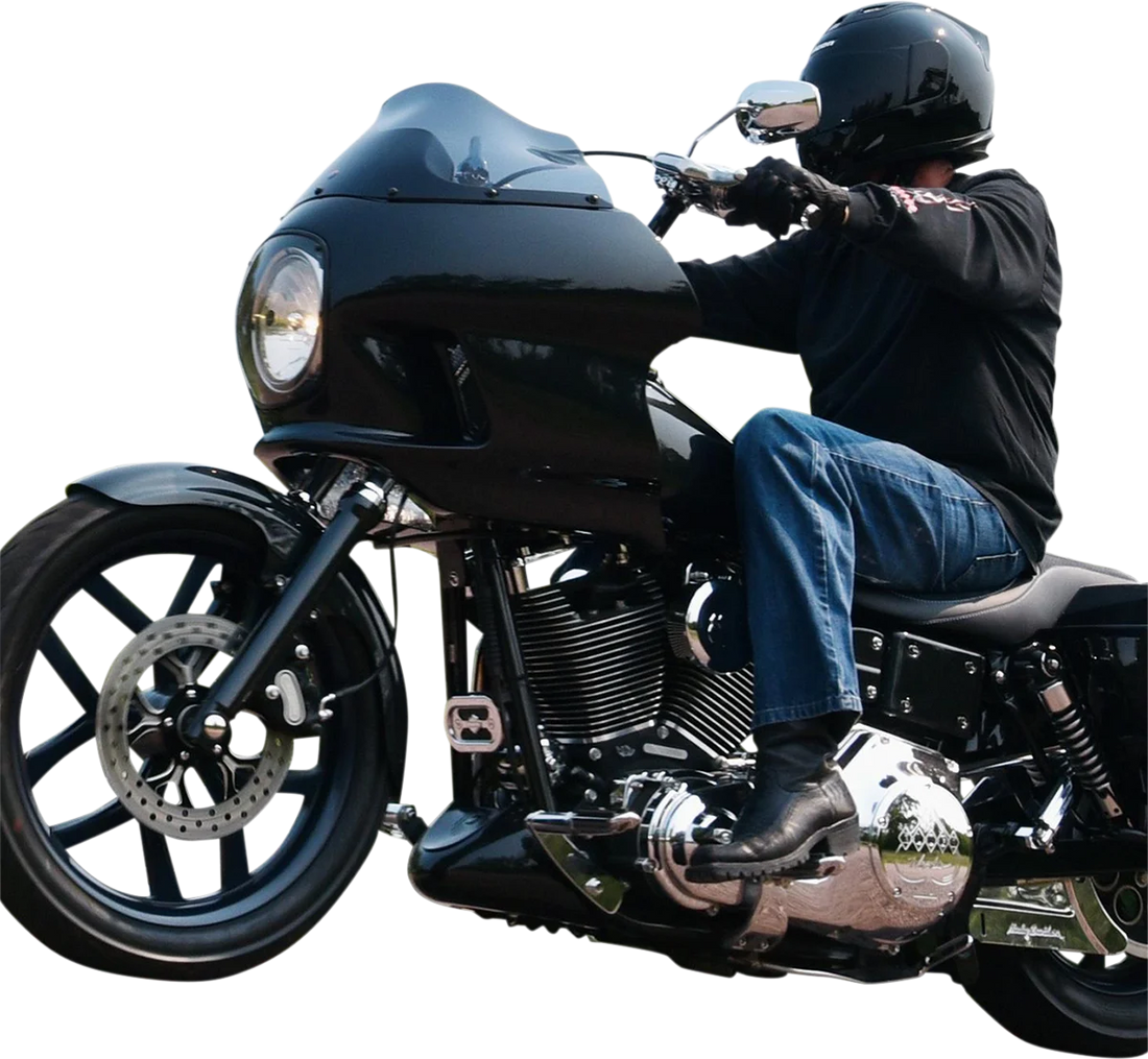 Klock Werks Thickster Fender Kit - Steel - Black - FL KWF-01-0110-2014 - Back View