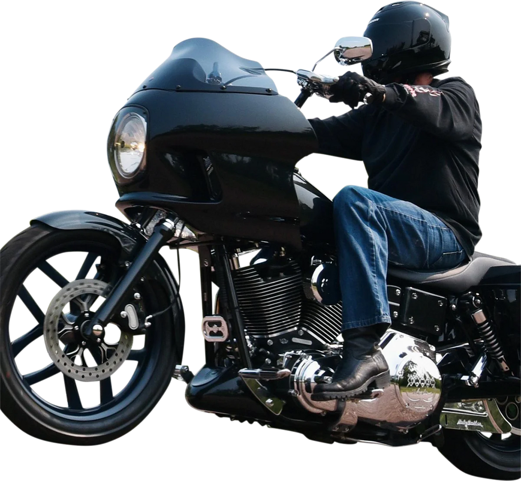 Klock Werks Thickster Fender Kit - Steel - Black - FL KWF-01-0110-2014 - Back View