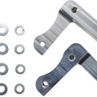 Load image into Gallery viewer, Klock Werks Top Hat Fender Kit - w/ Satin Blocks - Steel - 19" KWF-02-0495 - Side View
