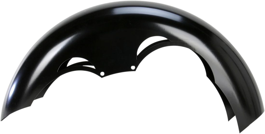Klock Werks Tude Fender Kit - Steel - Black - 21" - FL KWF-01-0107-2014 - Back View