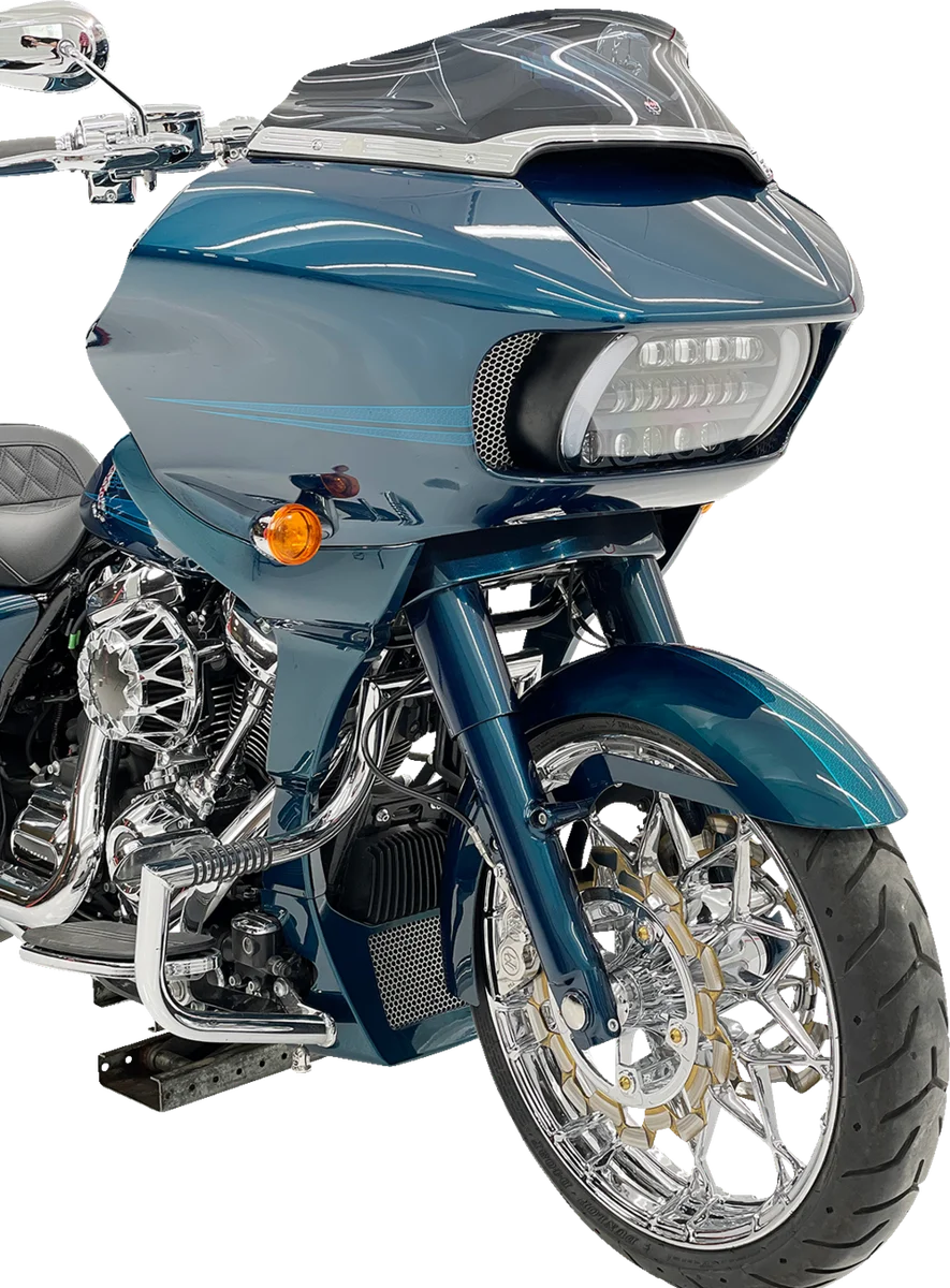 Klock Werks Ventana Fender - 21" - Ventana KWF-01-0307 - Back View