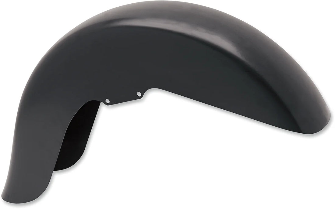 Klock Werks WFB™ Benchmark Front Fender - Steel - Black - For Raked Trees - 23" KWF-01-0259 - Side View