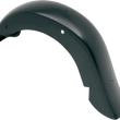 Load image into Gallery viewer, Klock Werks WFB™ Benchmark Stretched Rear Fender - Smooth - Black - Steel KWF-01-0120 - Main Product View
