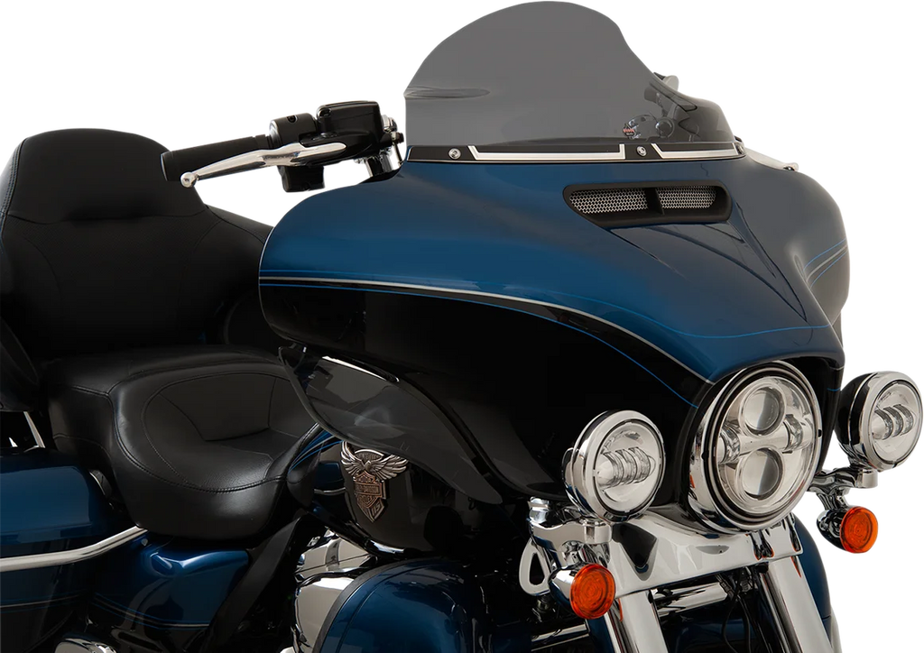 Klock Werks Windshield Trim - FLW - Black Contrast KWW-01-0361 - Side View