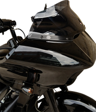 Load image into Gallery viewer, Klock Werks Windshield Trim - KERF - Black w Contrast Logo KWW-01-0574 - Back View