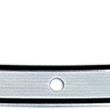 Load image into Gallery viewer, Klock Werks Windshield Trim - KERF - Black w Contrast Logo KWW-01-0576 - Side View