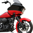 Load image into Gallery viewer, Klock Werks Windshield Trim - KERF - Blacked Out KWW-01-0582 - Side View