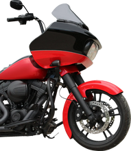 Load image into Gallery viewer, Klock Werks Windshield Trim - KERF - Blacked Out KWW-01-0582 - Side View