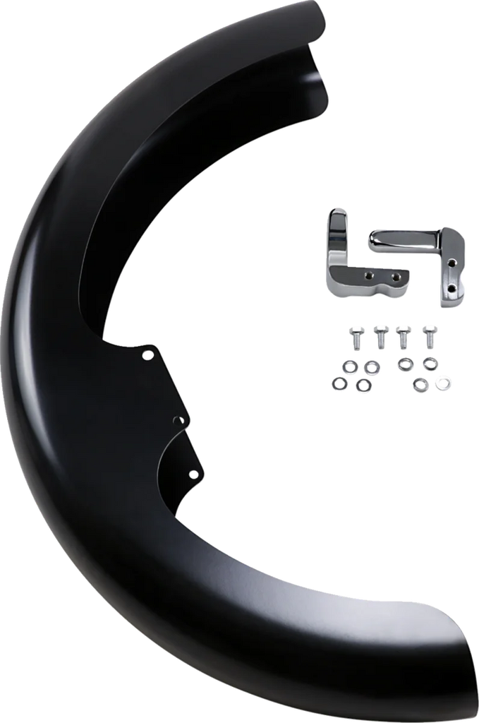 Klock Werks Wrapper Fender Kit - w/ Chrome Blocks - Steel - 19" KWF-03-0016 - Main Product View