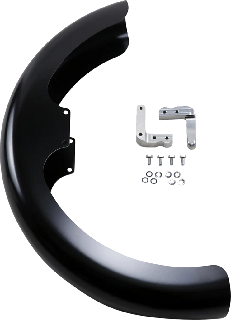 Klock Werks Wrapper Fender Kit - w/ Raw Blocks - Steel - 19" KWF-03-0009 - Main Product View