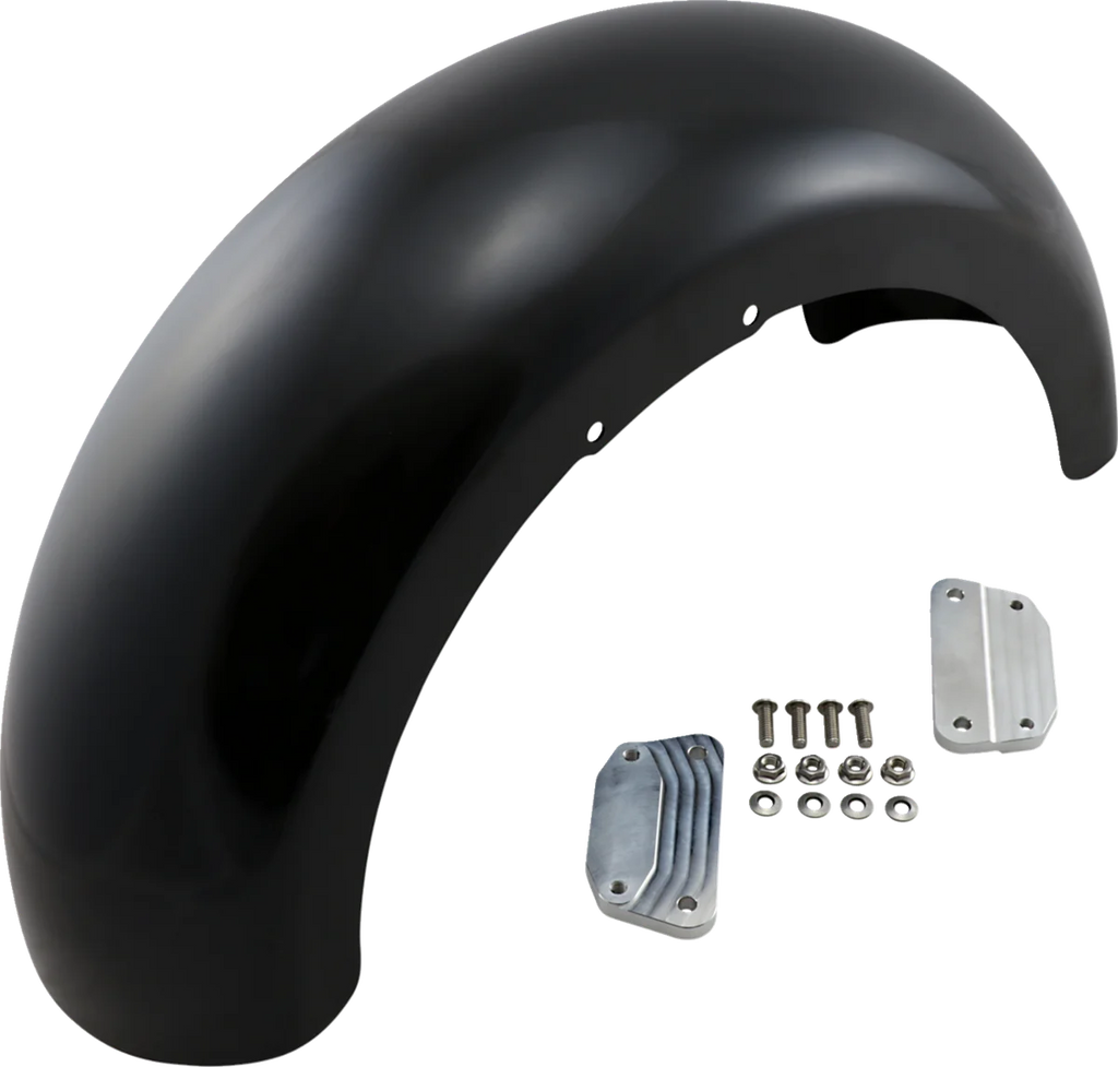 Klock Werks Wrapper Fender Kit - w/ Satin Blocks - Steel - 18" KWF-02-0510 - Main Product View
