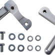 Load image into Gallery viewer, Klock Werks Wrapper Fender Kit - w/ Satin Blocks - Steel - 19" KWF-02-0491 - Side View
