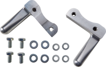 Load image into Gallery viewer, Klock Werks Wrapper Fender Kit - w/ Satin Blocks - Steel - 19" KWF-02-0491 - Side View