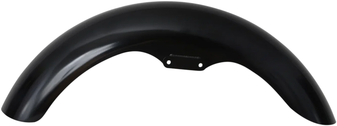 Klock Werks Wrapper Front Fender - Black - Steel - 16"-19" KWF-04-0468 - Side View