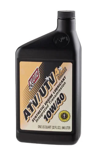 Klotz Oil ATV Synthetic 4T Engine Oil - 10W-40 - 1 U.S. quart ATVUTV-1040