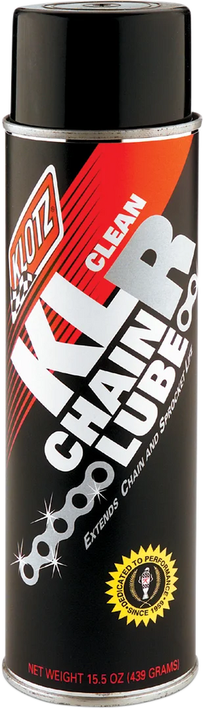 Klotz Oil Clear Chain Lube - 16 oz. net wt. - Aerosol KL-611 - Side View