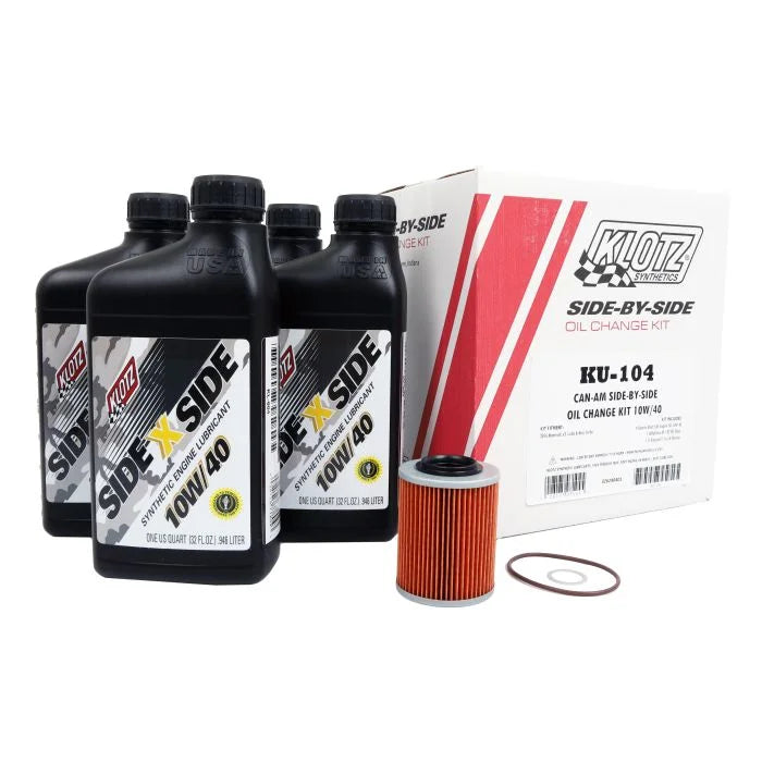 Klotz Oil KLOTZ OIL CHANGE KIT CAN-AM MAVERICK X3 KU-104