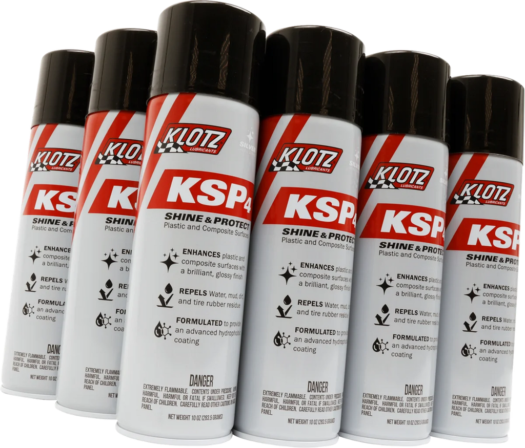 Klotz Oil KSP4 Shine and Protect - 10 oz. net wt. - Aerosol - Back View