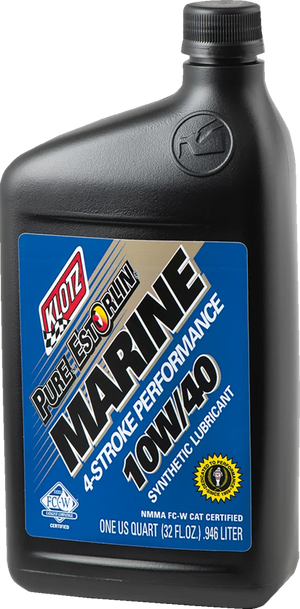 Klotz Oil Marine 4-Stroke Engine Oil - 10W-40 - 1 U.S. quart KE-334 - Main Product View