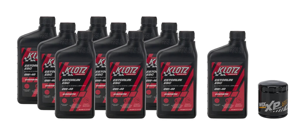 Klotz Oil Oil Change Kit KT-406 fits 2019 Gm LT1 / LT4 / LT5