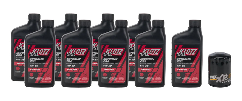 Klotz Oil Oil Change Kit KT-412 fits 2012-2013 Ford Mustang Boss 5.0L