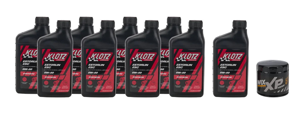 Klotz Oil Oil Change Kit KT-413 fits 2013-2014 Ford Mustang GT500 5.8L
