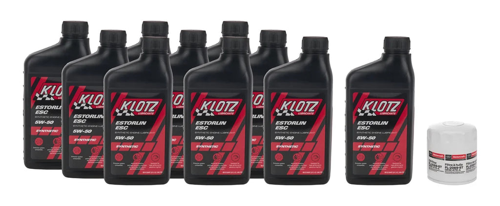 Klotz Oil Oil Change Kit KT-414 fits 2015 Ford Mustang GT350 5.2L