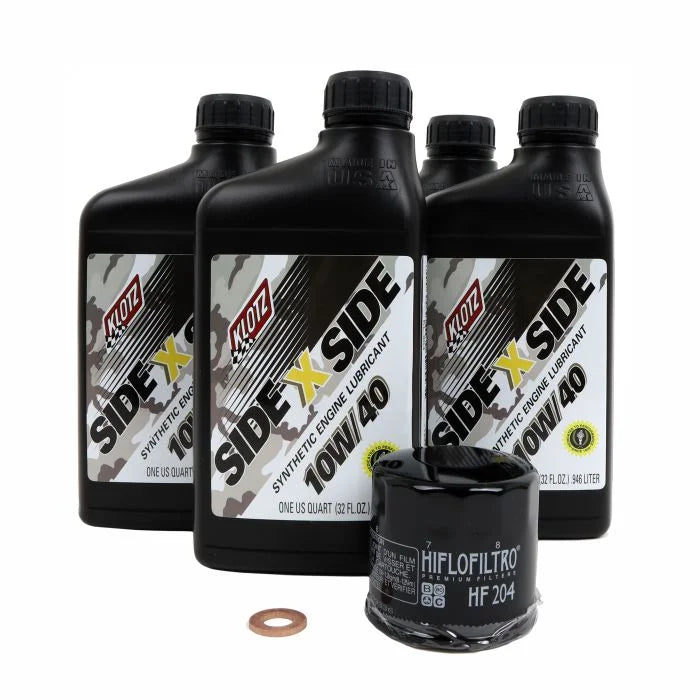 Klotz Oil Oil Change Kit - Kawasaki - 10W/40 KU-109 - Main Product View