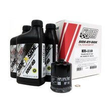 Load image into Gallery viewer, Klotz Oil Oil Change Kit - Polaris - 10W/40 KU-110 - Side View