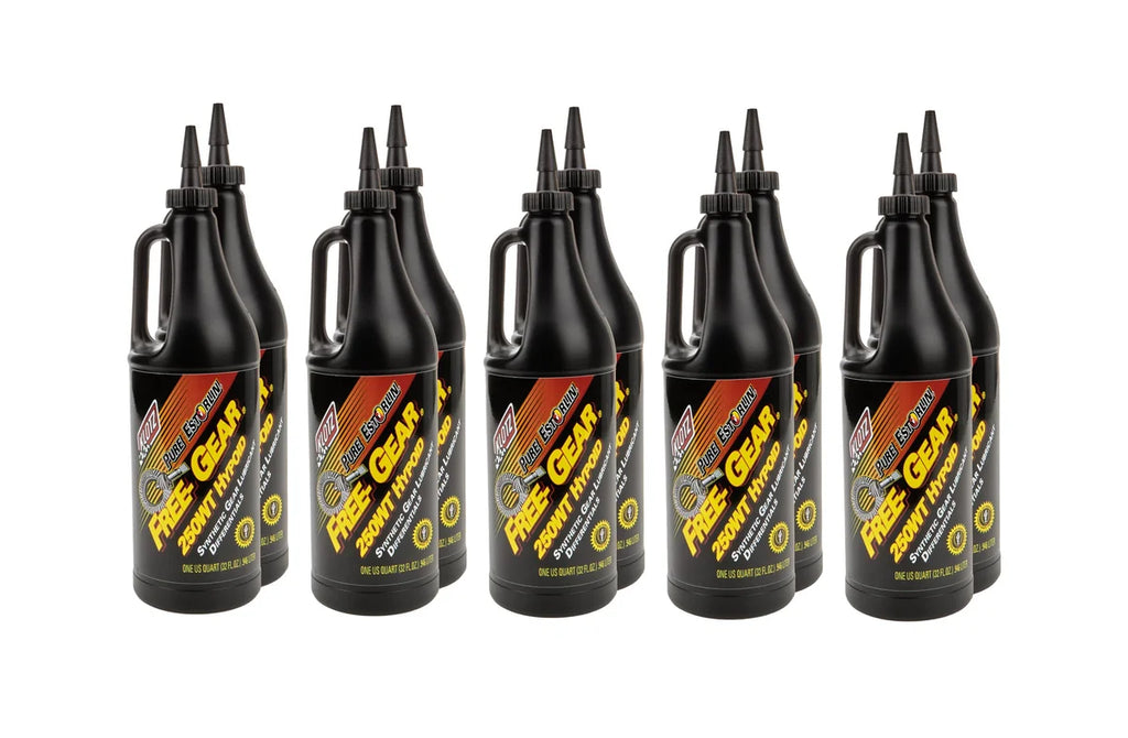 Klotz Oil Pure Estorlin Gear Oil 250WT Case 1 Quart KE-996
