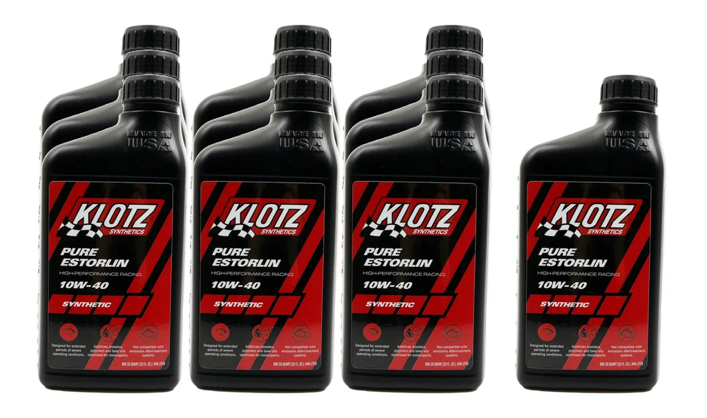 Klotz Oil Pure Estorlin Synthetic Oil 10w40 Case 10x1 Qt KE-940