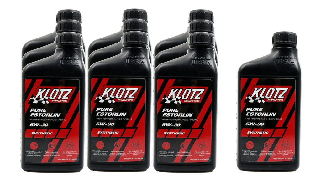 Klotz Oil Pure Estorlin Synthetic Oil 5w30 Case 10x1 Quart KE-935