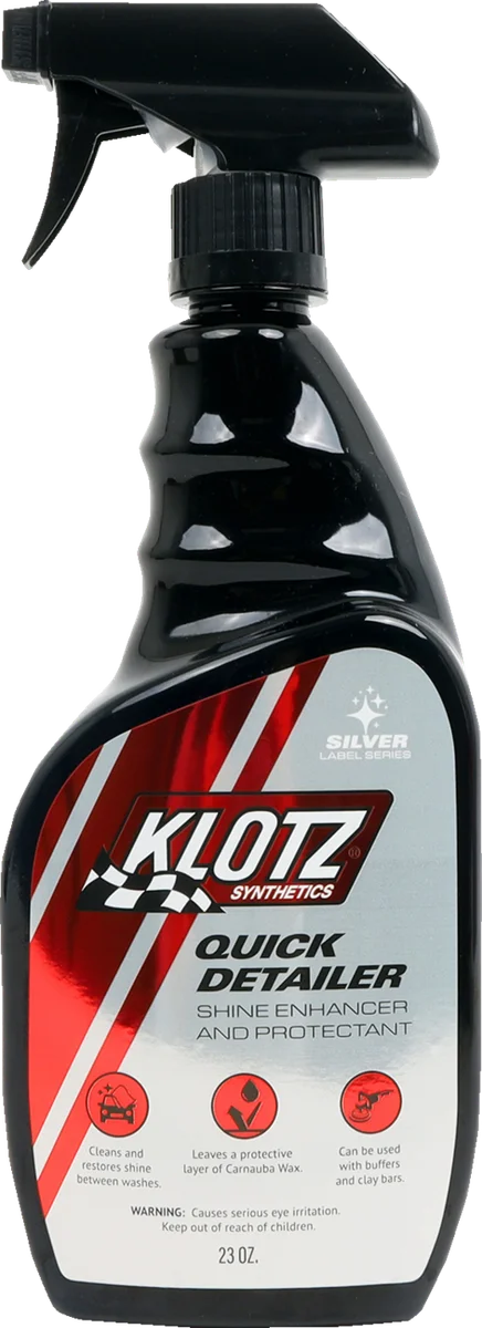 Klotz Oil Quick Detailer - 4 fl oz. - Installation View