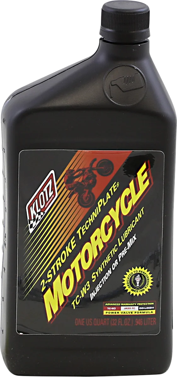 Klotz Oil TC-W 3® 2-Stroke Engine Oil - 1 US gallon - Detail View