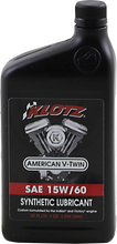 Load image into Gallery viewer, Klotz Oil V-Twin Synthetic Oil - 15W-60 - 1 U.S. quart KV-1560