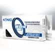 Load image into Gallery viewer, Konig Aluminum Hub Ring Set (4pcs) - 73.1mm O.D. / 66.1mm I.D. - Side View