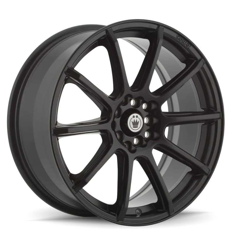 Konig Control 17x7 5x110 / 5x115 ET40 Matte Black