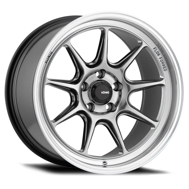 Konig Countergram 17x8 5x120 ET35 Hyper Chrome / Machined Lip