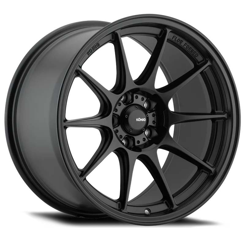Konig Dekagram 18x10.5B 5x114.3 ET18 Semi-Matte Black
