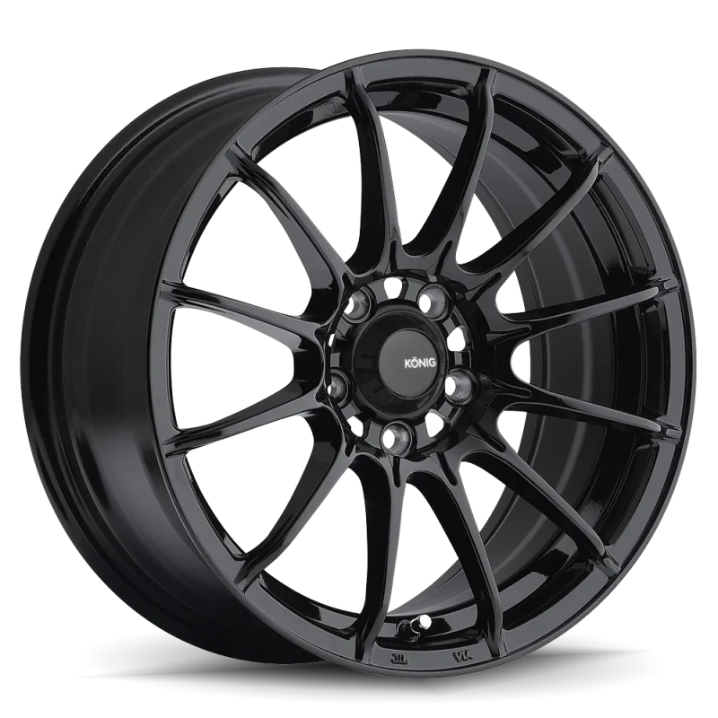 Konig Dial In 15x7 4x100 ET35 Gloss Black